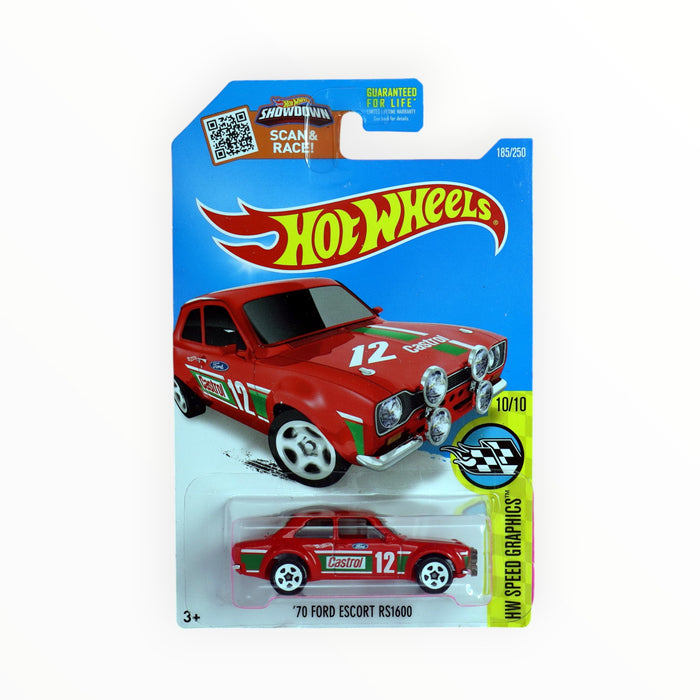 Hot Wheels '70 Ford Escort RS1600 - Mainline (2016) 185/250