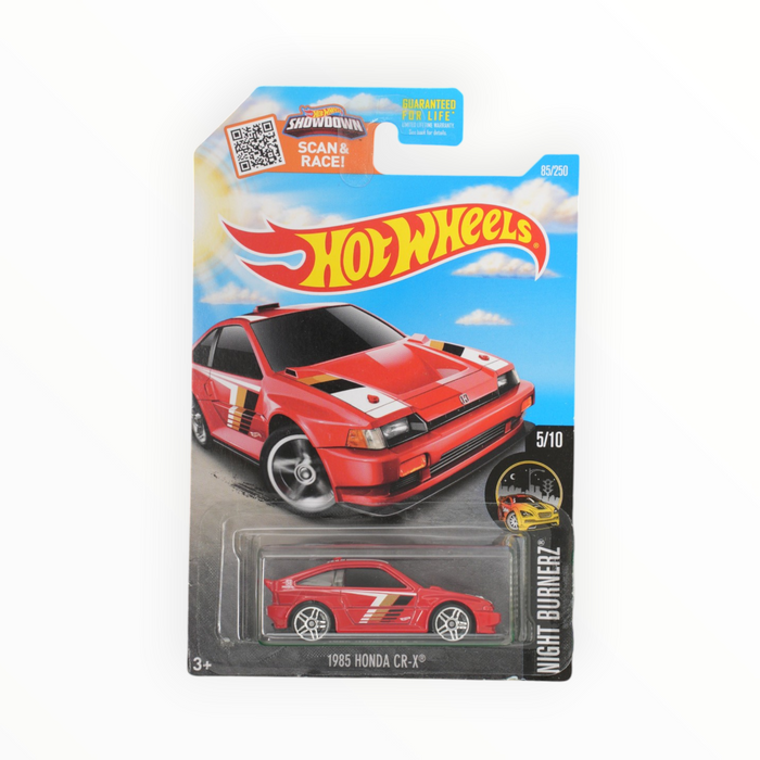Hot Wheels 1985 Honda CR-X (Spring Card) Mainline (2016) 85/250