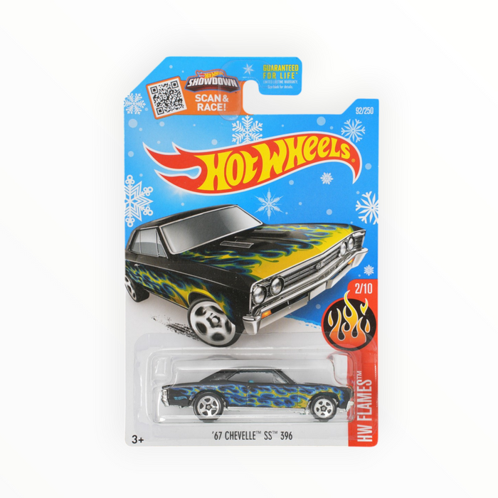 Hot Wheels '67 Chevelle SS 396 (Snowflake Card) Mainline (2016) 92/250