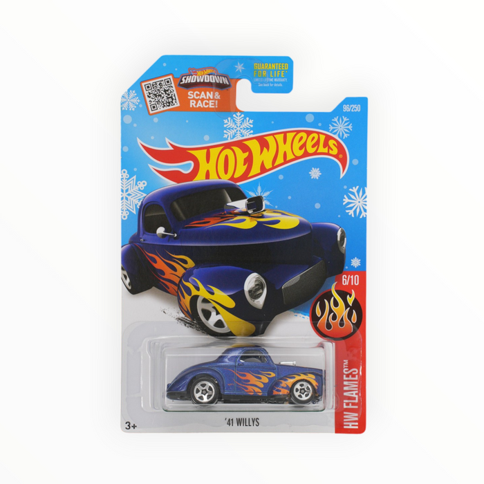 Hot Wheels '41 Willys (Snowflake Card) Mainline (2016) 96/250