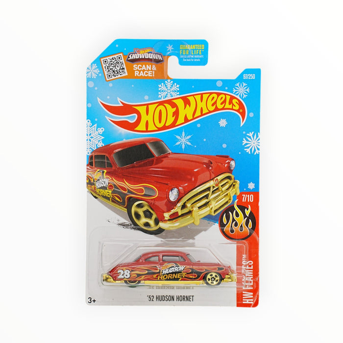 Hot Wheels '52 Hudson Hornet (Snowflake Card) Mainline (2016) 97/250