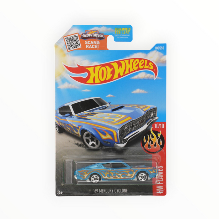 Hot Wheels '69 Mercury Cyclone (Spring Card) Mainline (2016) 100/250
