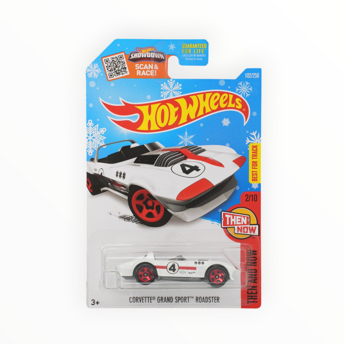 Hot Wheels Corvette Grand Sport Roadster (Snowflake Card) Mainline (2016) 102/250
