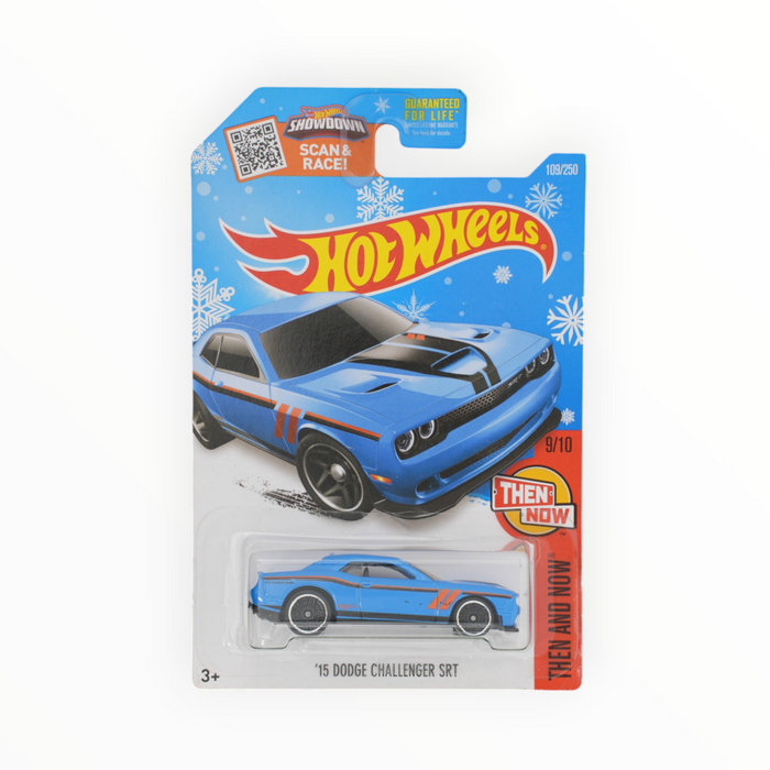 Hot Wheels '15 Dodge Challenger SRT (Snowflake Card) Mainline (2016) 109/250