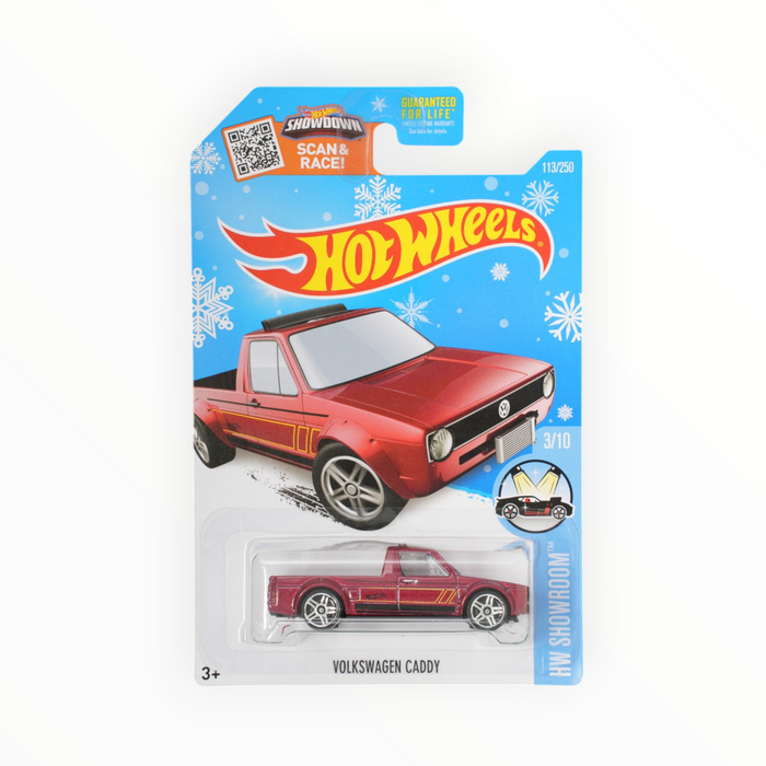 Hot Wheels Volkswagen Caddy (Snowflake Card) Mainline (2016) 113/250