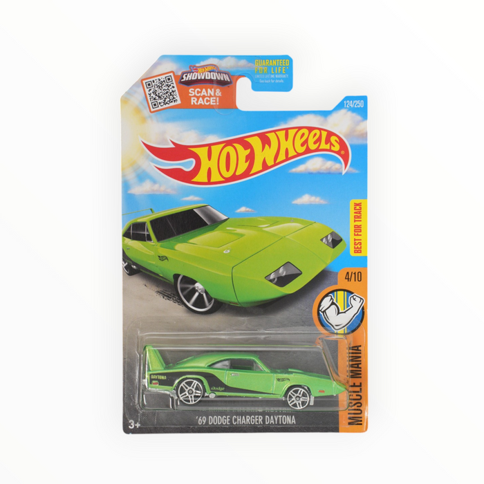 Hot Wheels '69 Dodge Charger Daytona (Spring Card) Mainline (2016) 124/250