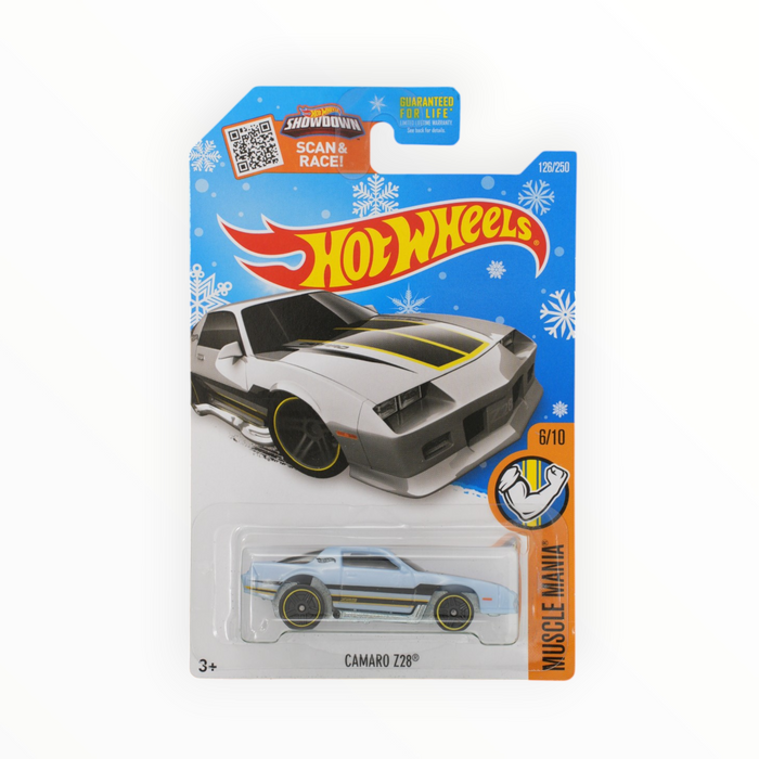 Hot Wheels Camaro Z28 (Snowflake Card) Mainline (2016) 126/250