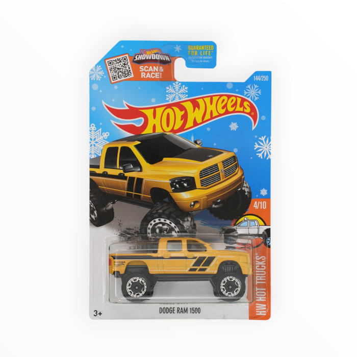 Hot Wheels Dodge Ram 1500 (Snowflake Card) Mainline (2016) 144/250
