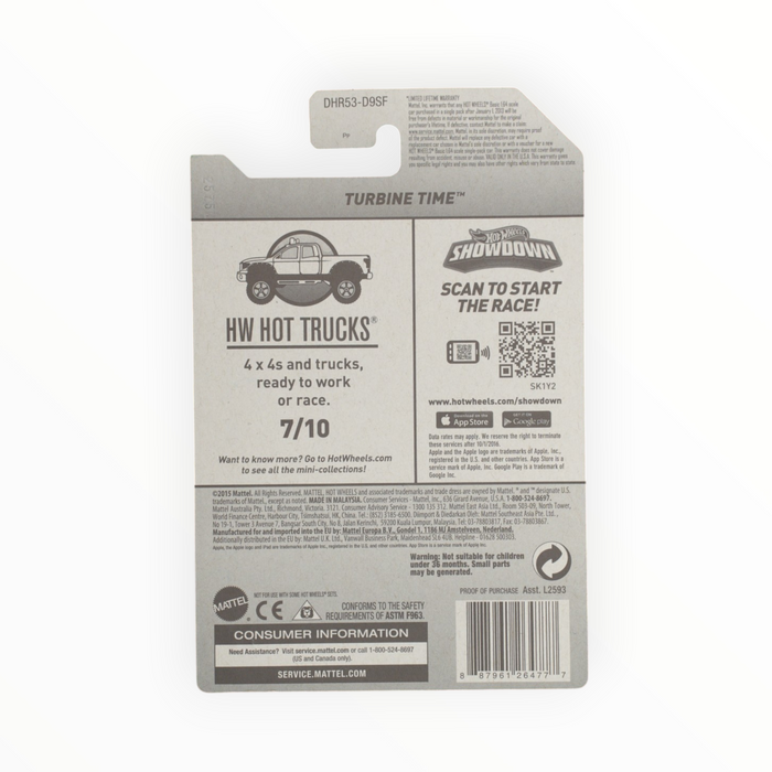 Hot Wheels Turbine Time (Snowflake Card) Mainline (2016) 147/250