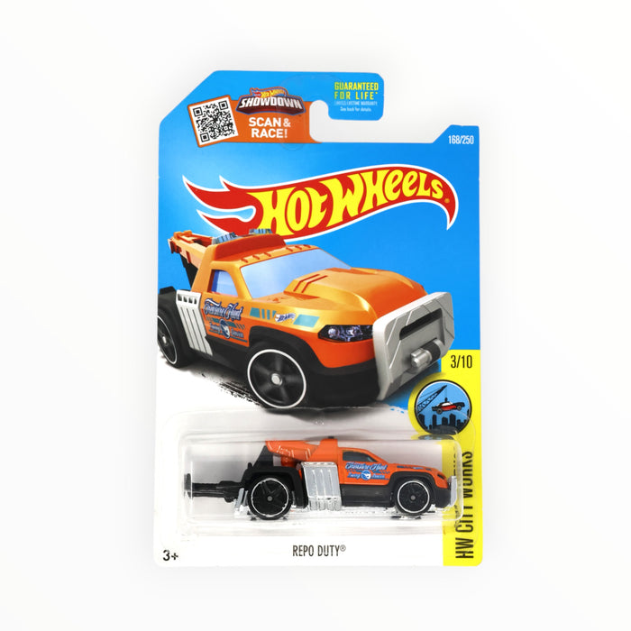 Hot Wheels Repo Duty (Treasure Hunt) Mainline (2016) 168/250