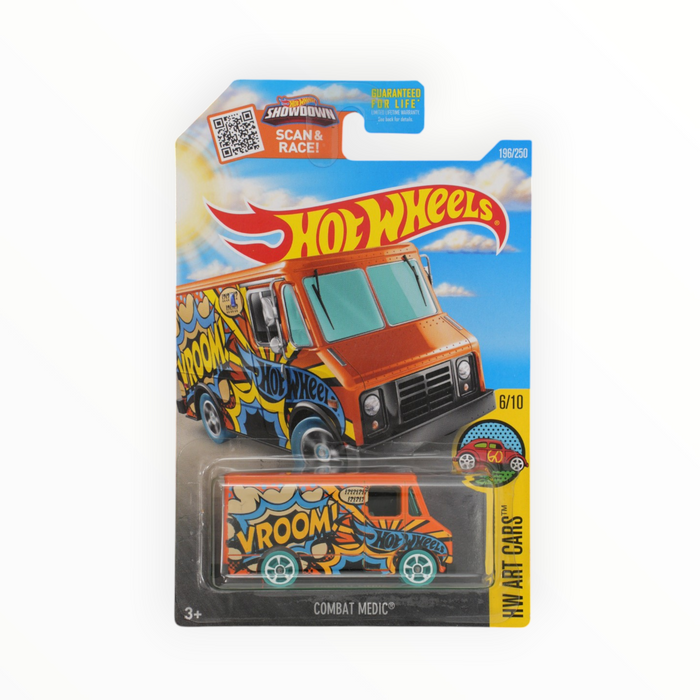 Hot Wheels Combat Medic (Spring Card) Mainline (2016) 196/250