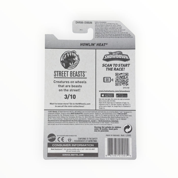 Hot Wheels Howlin' Heat (Treasure Hunt) 2016 - 203/250