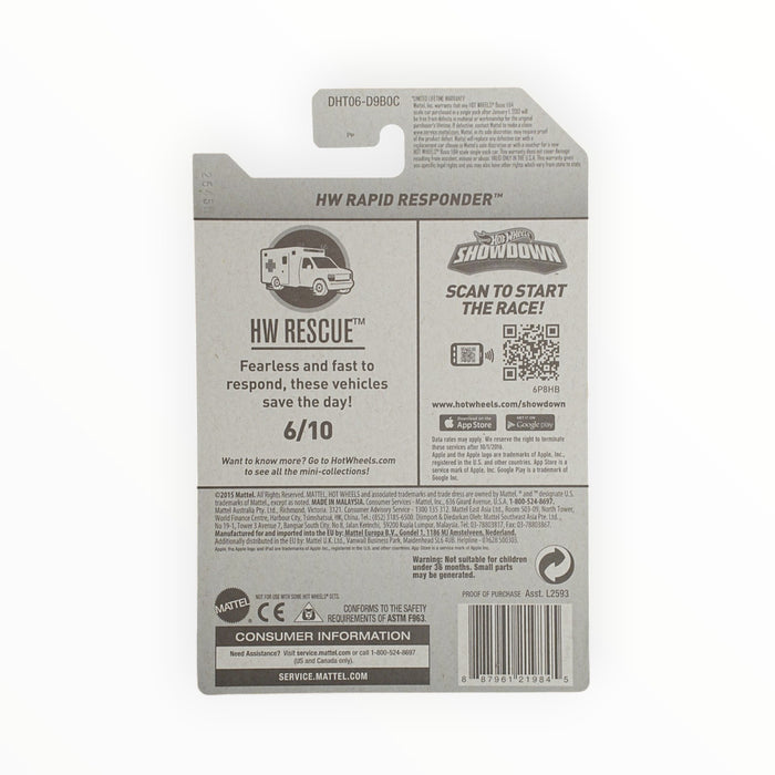 Hot Wheels HW Rapid Responder - Mainline (2016) 216/250