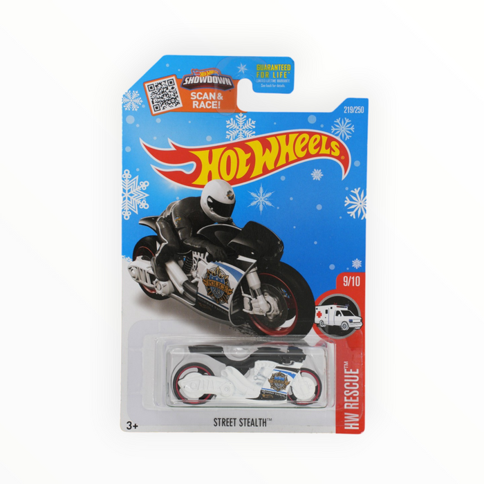 Hot Wheels Street Stealth (Snowflake Card) Mainline (2016) 219/250