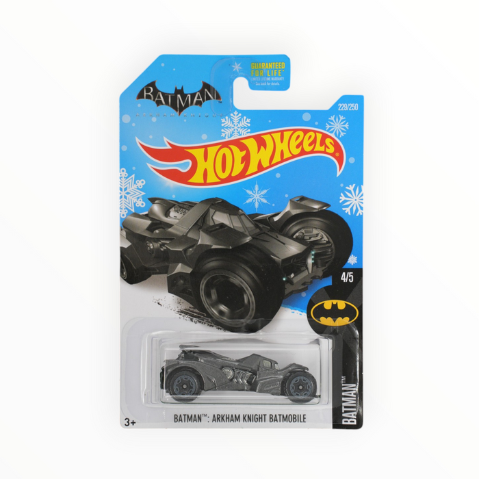 Hot Wheels Batman: Arkham Knight Batmobile (Snowflake Card) Mainline (2016) 229/250