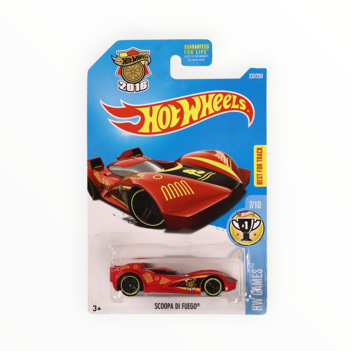 Hot Wheels Scoopa Di Fuego - Mainline (2016) 237/250 — 99Diecast