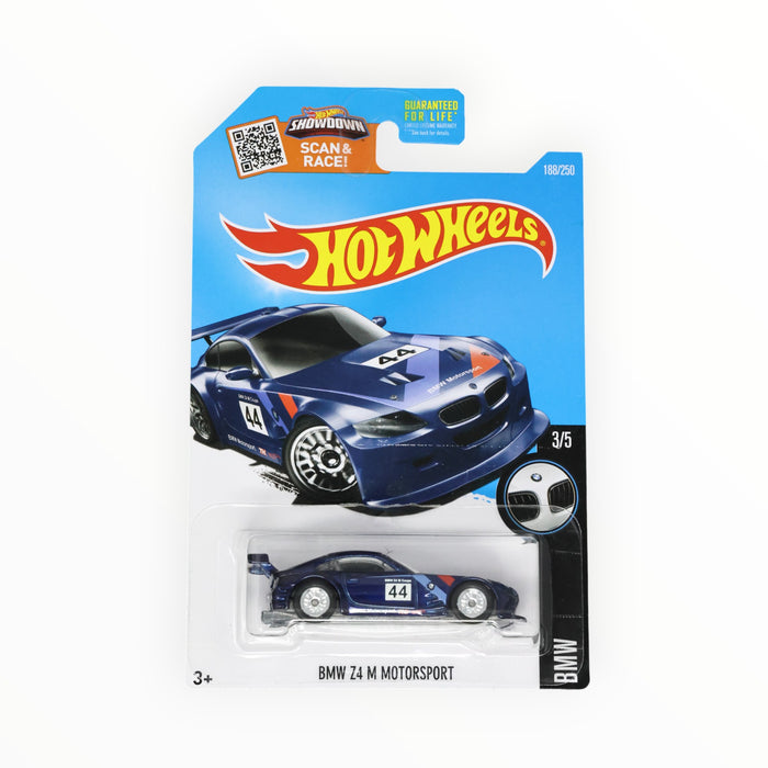 Hot Wheels BMW Z4 M Motorsport (Super Treasure Hunt) 2016 - 188/250