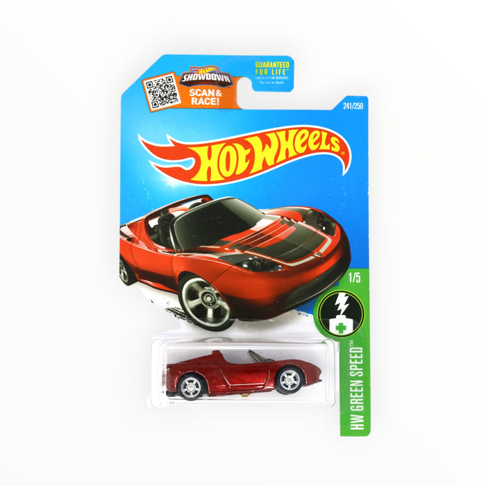 Hot Wheels Tesla Roadster (Super Treasure Hunt) Mainline (2016) 241/250