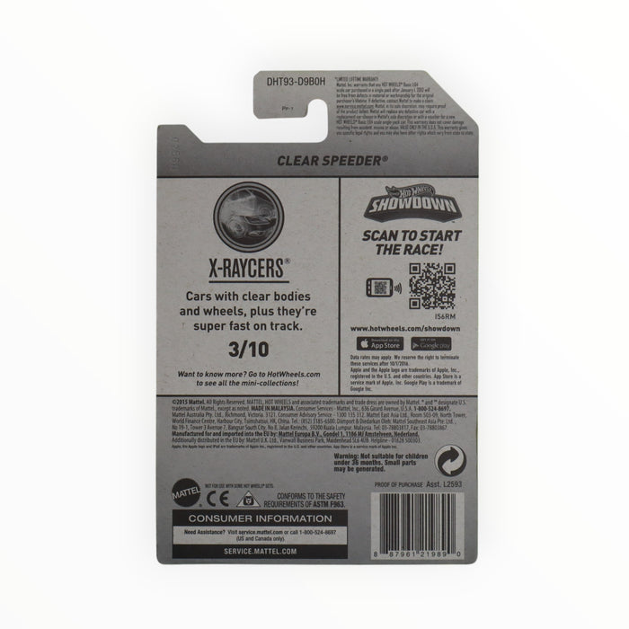 Hot Wheels Clear Speeder - Mainline (2016) 13/250