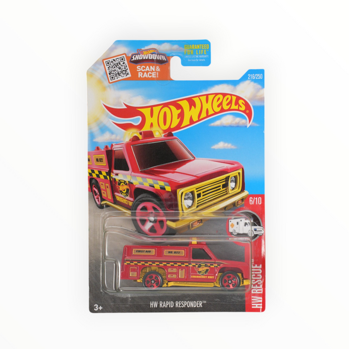 Hot Wheels HW Rapid Responder (Spring Card) Mainline (2016) 216/250