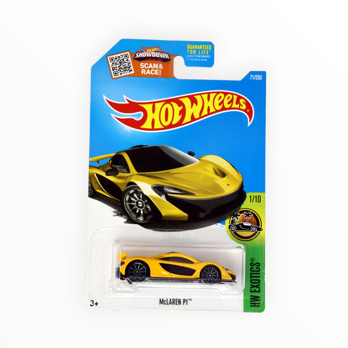 Hot Wheels McLaren P1 Mainline 2016 71 250 99Diecast