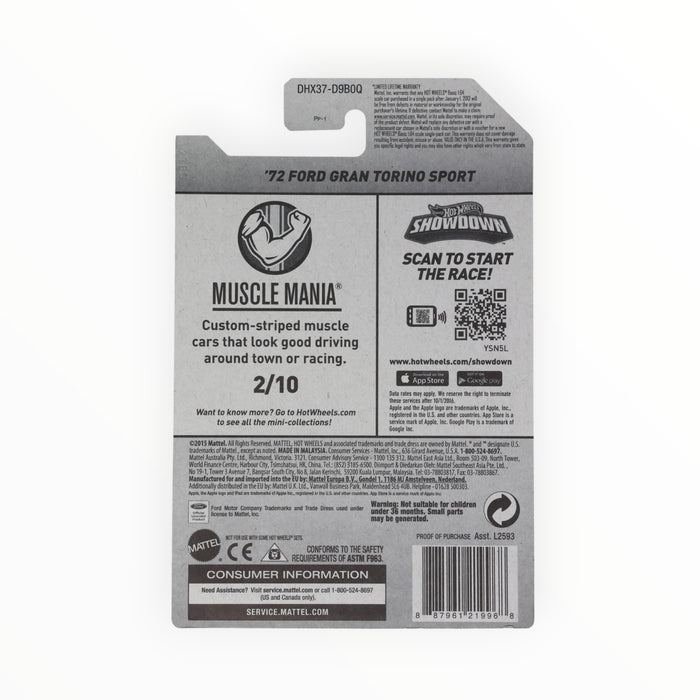 Hot Wheels '72 Ford Gran Torino Sport - Mainline (2016) 122/250