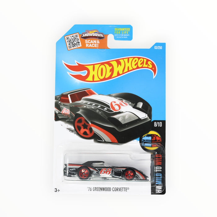 Hot Wheels '76 Greenwood Corvette - Mainline (2016) 63/250