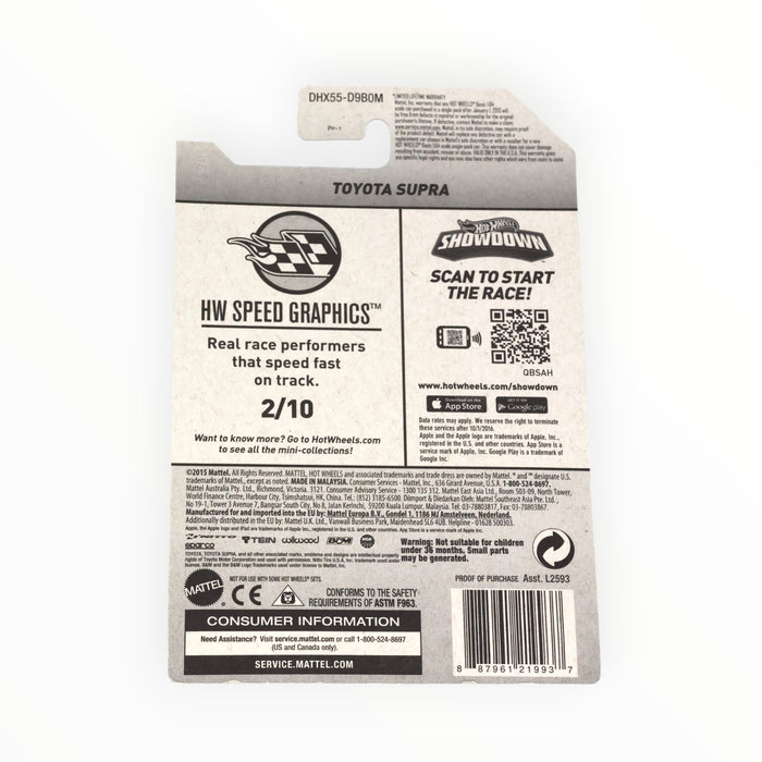 Hot Wheels Toyota Supra - Mainline (2016) 177/250