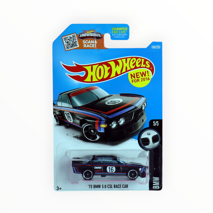 Hot Wheels '73 BMW 3.0 CSL Race Car - Mainline (2016) 190/250