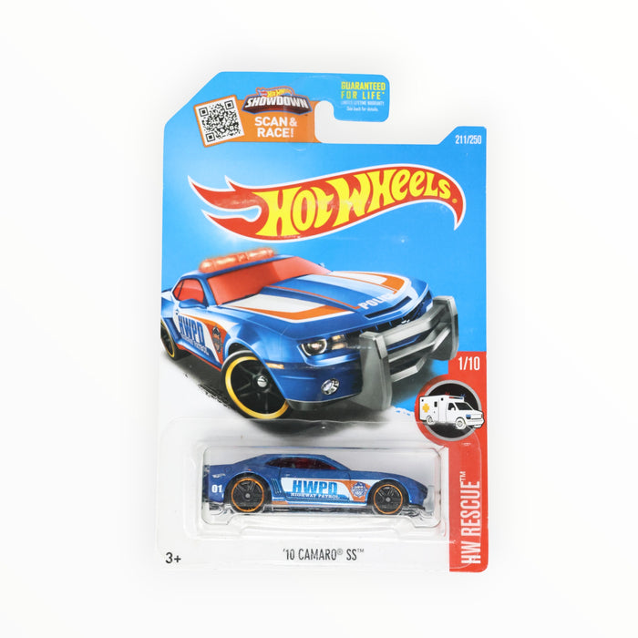 Hot Wheels '10 Camaro SS w/ Light Bar - Mainline (2016) 211/250