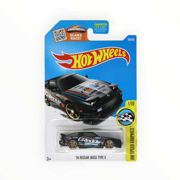 Hot Wheels '96 Nissan 180SX Type X - Mainline (2016) 176/250