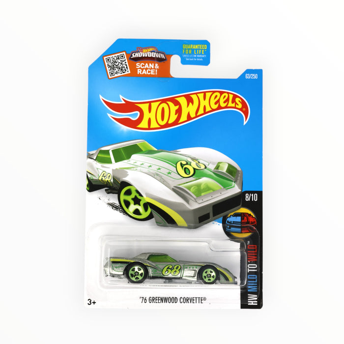 Hot Wheels '76 Greenwood Corvette - Mainline (2016) 63/250