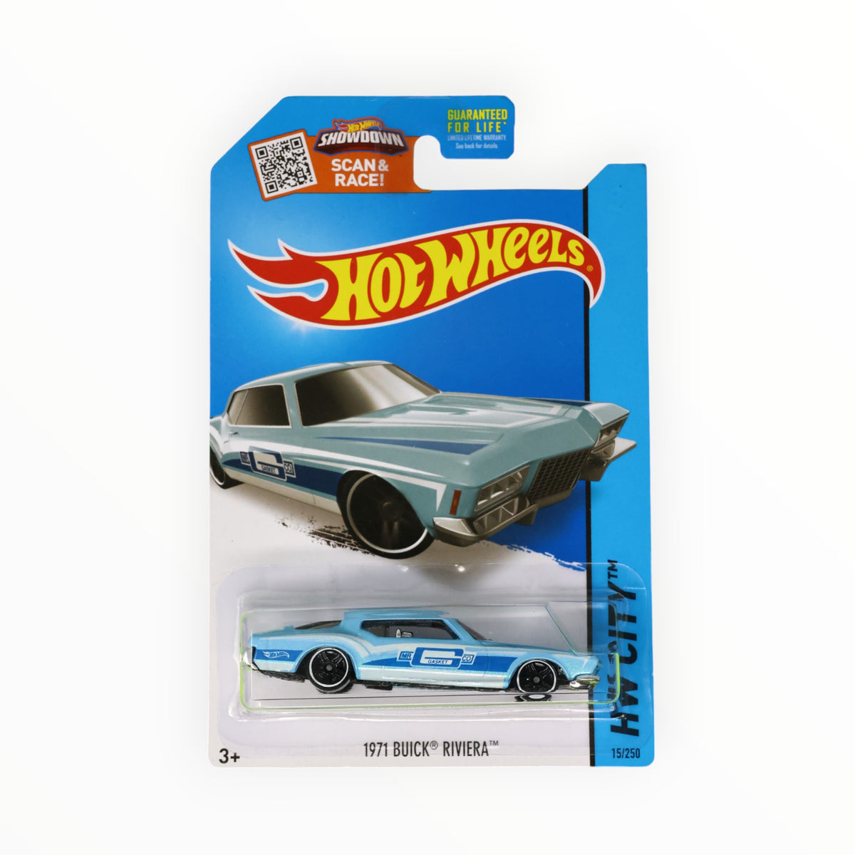 Hot Wheels 1971 Buick Riviera - Mainline (2015) 15/250 — 99Diecast