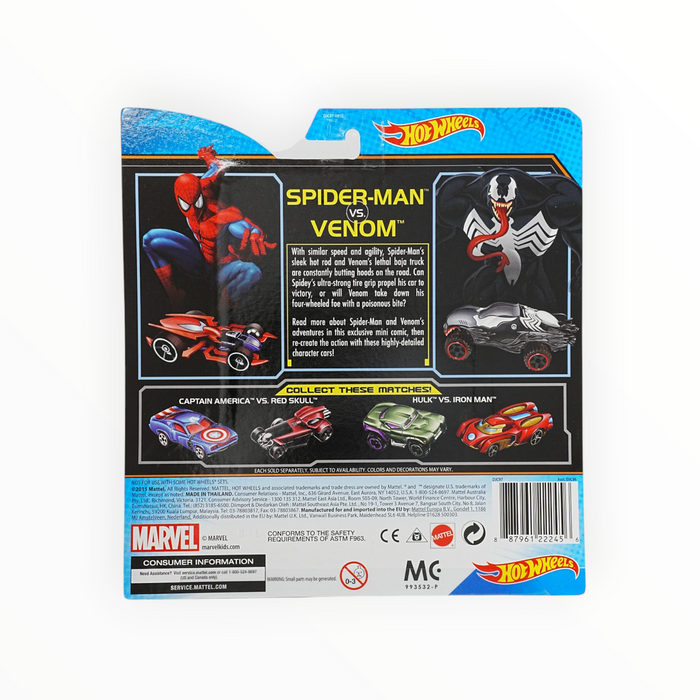 Hot Wheels Spider-Man / Venom - Character Cars (2017)