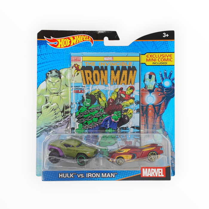 Hot Wheels Hulk / Iron Man - Character Cars (2017)