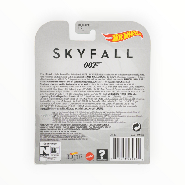 Hot Wheels Aston Martin DB5 1963 (Skyfall) Entertainment (2016)