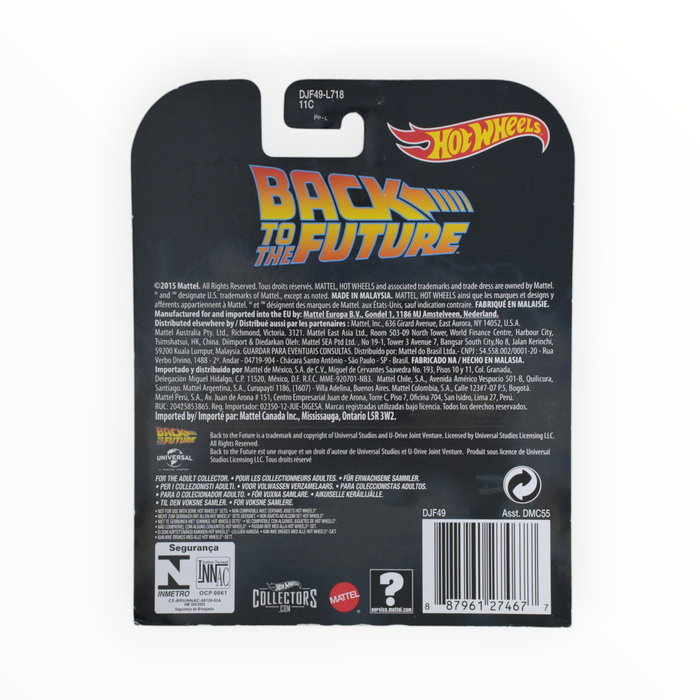 Hot Wheels Back to the Future Time Machine (Back to the Future) Entertainment (2016)