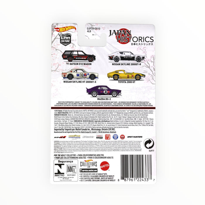 Hot Wheels Mazda RX-3 - Car Culture (2016)