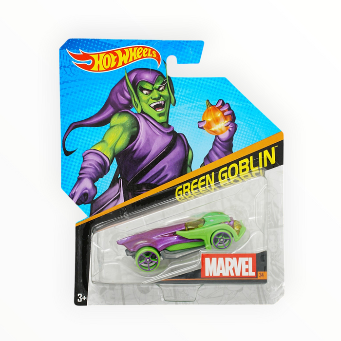 Hot Wheels Green Goblin - Character Cars (2016) #34