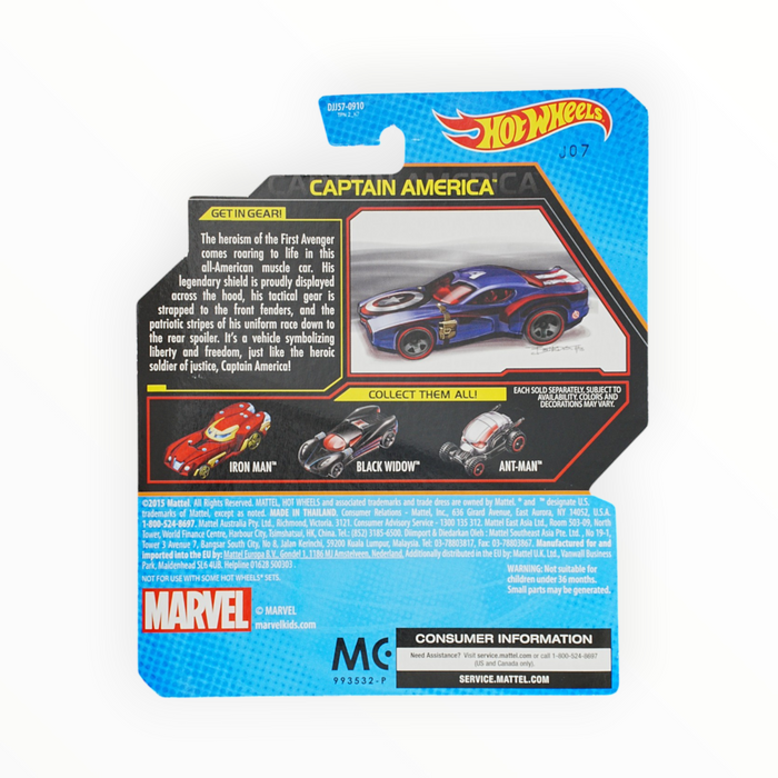 Hot Wheels Captain America - Character Cars (2016) #29