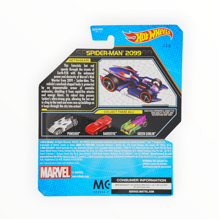 Hot Wheels Spider-Man 2099 - Character Cars (2016) #35