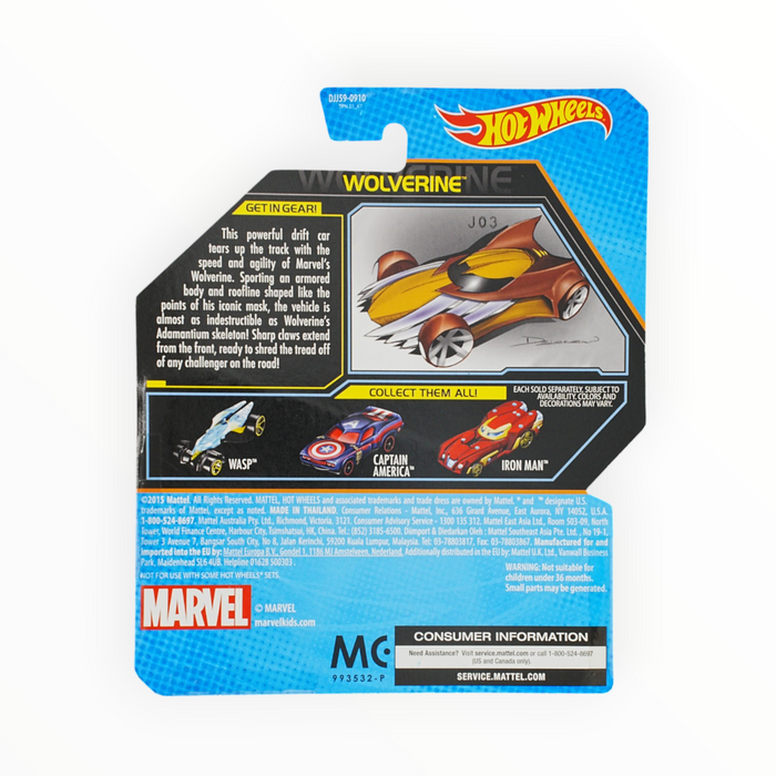 Hot Wheels Wolverine - Character Cars (2016) #33