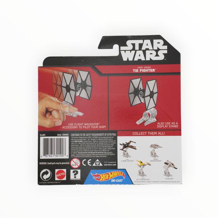 Hot Wheels First Order TIE Fighter - Star Wars Starships (2016)