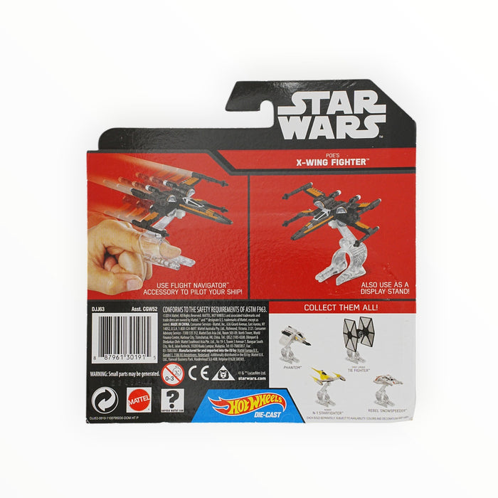 Hot Wheels Poe's X-Wing Fighter (Wings Opened) - Star Wars Starships (2016)