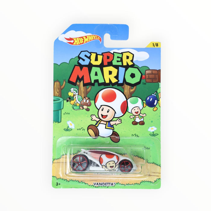 Hot Wheels Vandetta (Toad) Super Mario (2016) 1/8