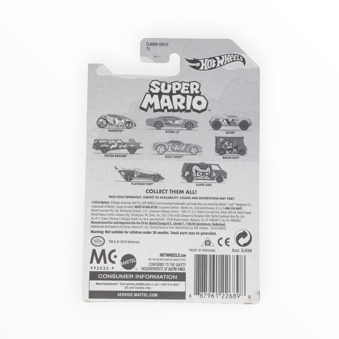 Hot Wheels Flathead Fury (Yoshi) Super Mario (2016) 7/8