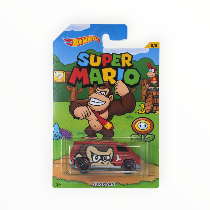 Hot Wheels Super Van (Donkey Kong) Super Mario (2016) 8/8