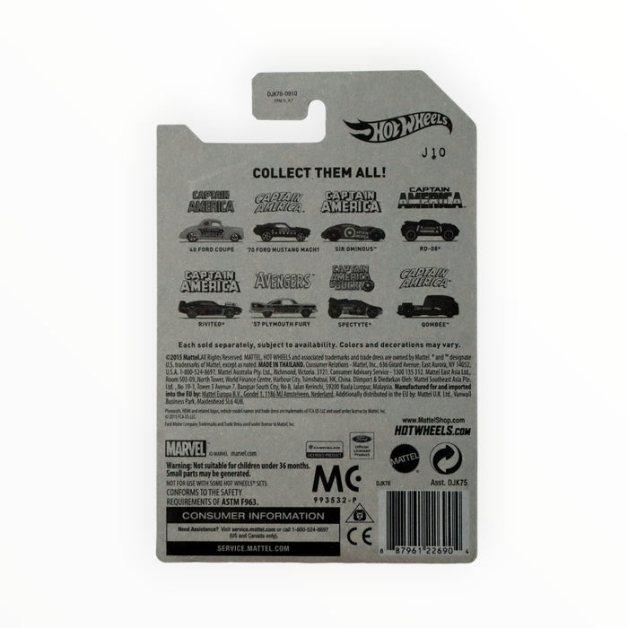 Hot Wheels Rivited (Winter Soldier) Captain America: 75 Anniversary (2016) 5/8