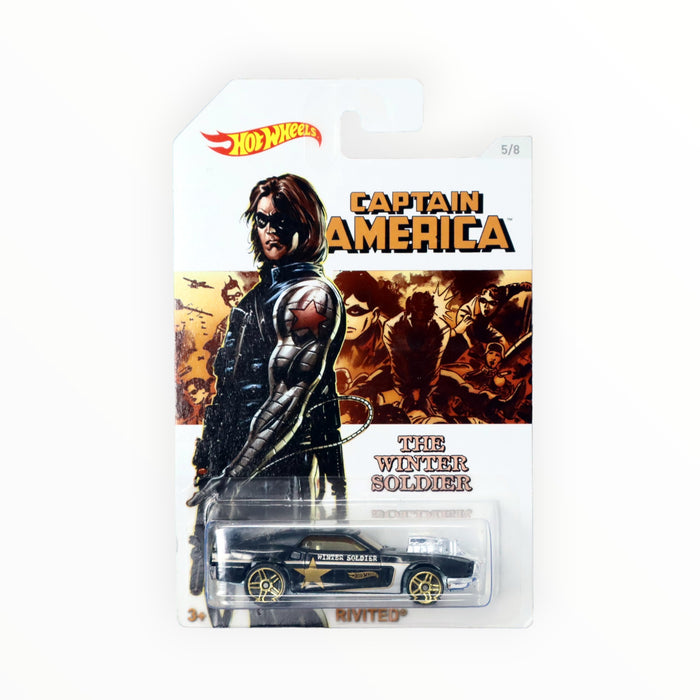 Hot Wheels Rivited (Winter Soldier) Captain America: 75 Anniversary (2016) 5/8