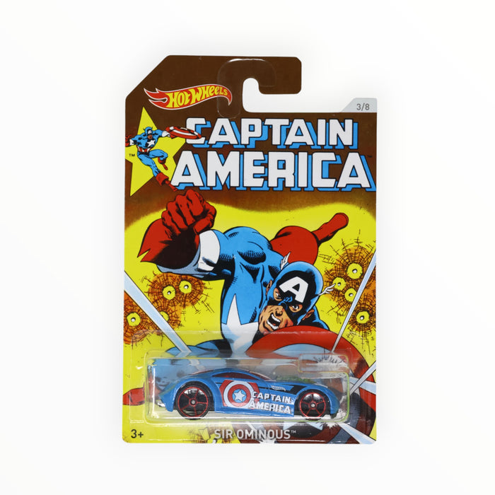Hot Wheels Sir Ominous - Captain America: 75 Anniversary (2016) 3/8